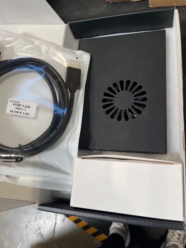 Photo 1 of DICHEN DMA 4K Fuser Combiner Display Overlay Adapter, Support 1K480HZ/2K320HZ/4K160HZ HD Multimedia Interface Synthesizer, HDMI 2.1/DP 1.4 Dual Interface, Lossless Transmission