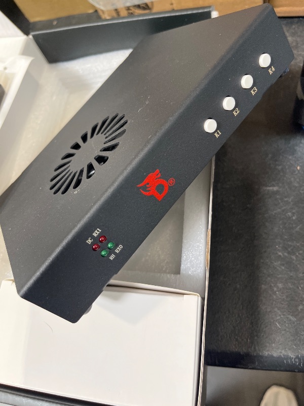 Photo 1 of DICHEN DMA 4K Fuser Combiner Display Overlay Adapter, Support 1K480HZ/2K320HZ/4K160HZ HD Multimedia Interface Synthesizer, HDMI 2.1/DP 1.4 Dual Interface, Lossless Transmission
