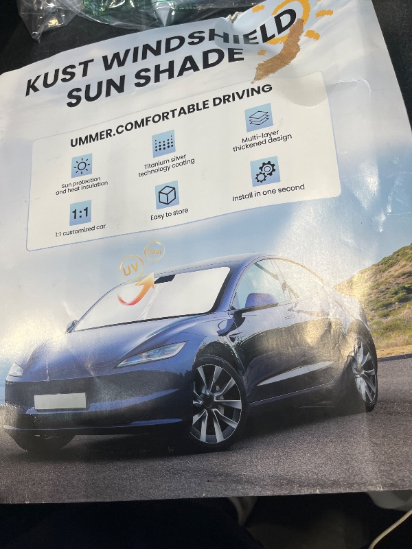 Photo 1 of KUST Windshield Sun Shade for 2019-2025 2026 Subaru Ascent Accessories Window Sunshade Sun Visor Protector Foldable Blocks UV Rays Keep Car Cooler