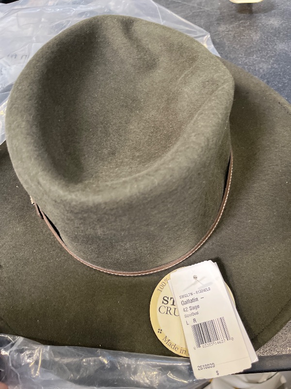 Photo 1 of Stetson Gallatin Outdoor hat, Color: Sage, Size: L (SWGLTN-813242L0)