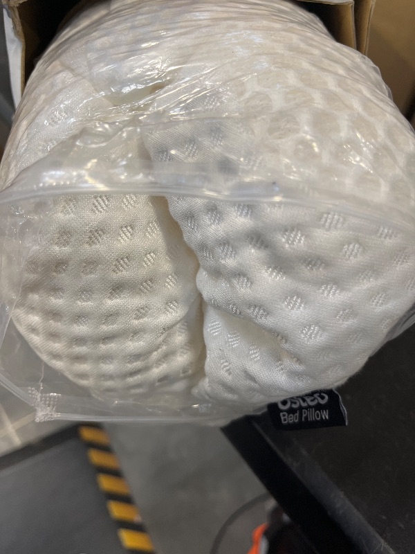 Photo 1 of Osteo Cervical Pillow for Neck Pain Relief, Hollow Design Odorless Memory Foam Pillows with Cooling Case, Adjustable Orthopedic Bed Pillow for Sleeping, Support for Side Back Sleepers