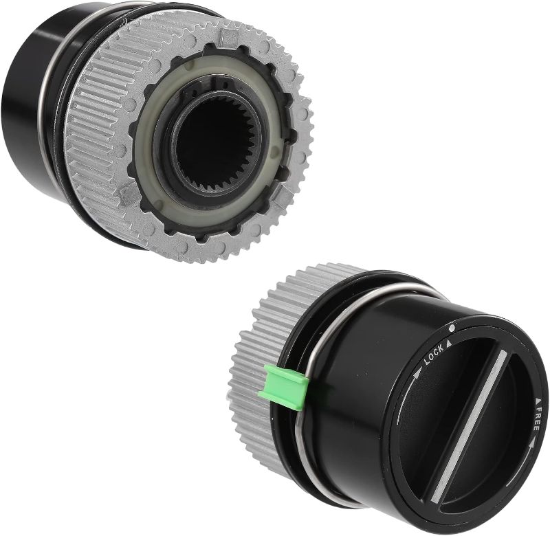 Photo 1 of X AUTOHAUX 1 Pair 4WD Front Manual Wheel Locking Hub 1C3Z-3B396-DA for Ford F250 F350 F450 F550 1999-2004 for Ford Excursion 2000-2005 4x4 Manual Locking Hub Axle Actuator Locking Drive Hub