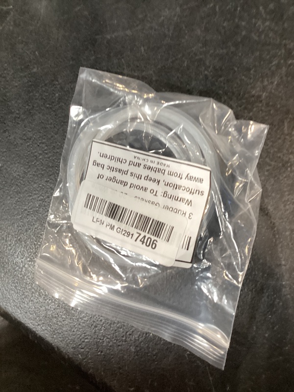Photo 1 of 3 Pack - 20 & 10 oz Replacement Rubber Lid Rings, 3.3 Inch Diameter Gasket Seals, White Lid Gasket Rings for Insulated Stainless Steel Tumbler fits Yti, Ozark Trail, Beast and Renowned Brands