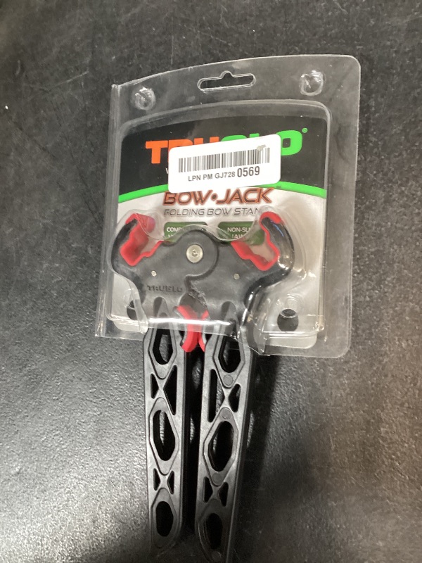 Photo 1 of TRUGLO Bow Jack Lightweight Durable Portable Folding Bow Stand for Bowhunting - Standard Leg Length (7.5 in.); Standard Limb Width (up to 2.75 in.)