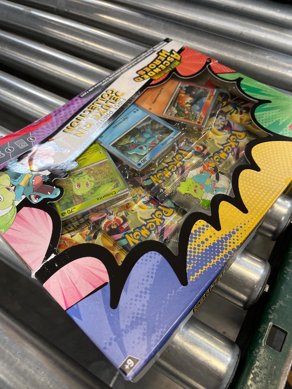 Photo 1 of Pokémon TCG: Mega Evolution—Ascended Heroes First Partners Deluxe Pin Collection (3 Foil Promo Cards, 1 Deluxe Pin & 5 Booster Packs