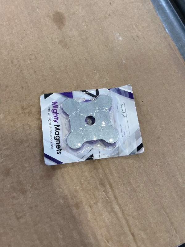 Photo 1 of Extra Strong Magnets for Whiteboard, Glassboard and Fridge (Purple, 8 Pack, Small). N54 Neodymium Rare Earth Heavy Duty Magnets for Home and Office Supplies.
