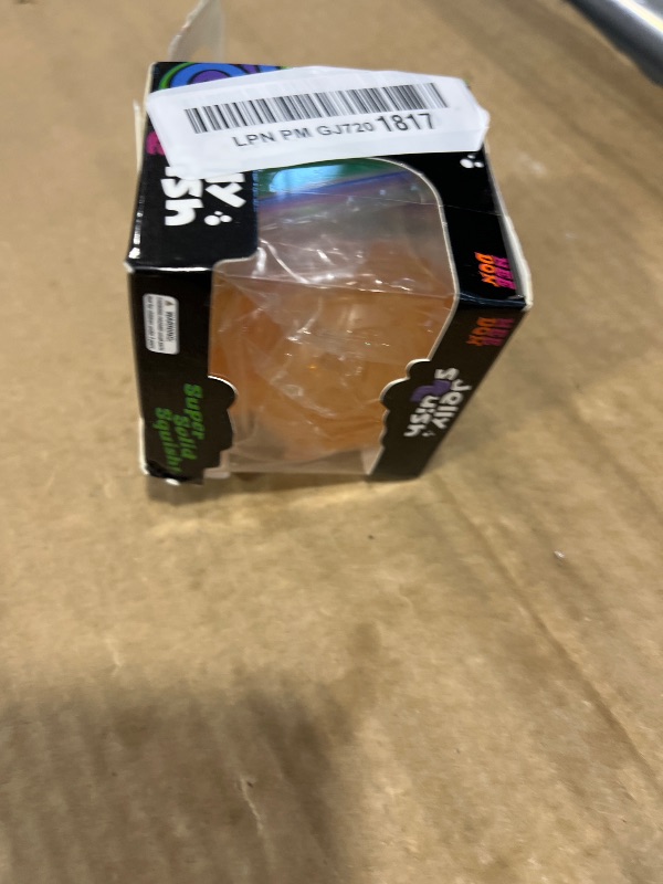 Photo 1 of Jellyfish-Shaped Squeeze Toy, Slow-Rebound Stress-Relieving Ball, Soft and Elastic Sensory Stress-Relieving Toy. Squeezing Toys can Effectively Relieve Anxiety and Stress-- (Orange Color)