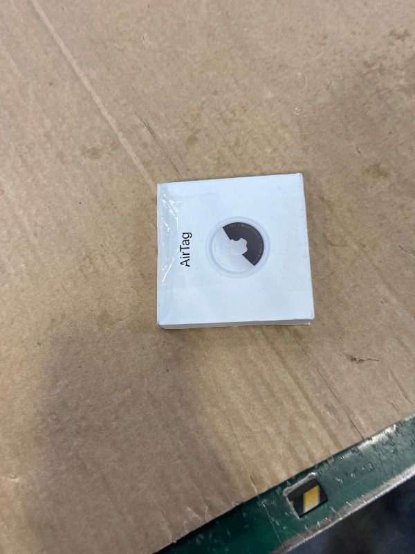 Photo 1 of Apple AirTag (2nd Generation): Tracker for Keychain, Wallet, and More; Locator with Sound; Simple One-Tap Setup with iPhone or iPad; Key Finder with up to 1.5X Precision Finding Range