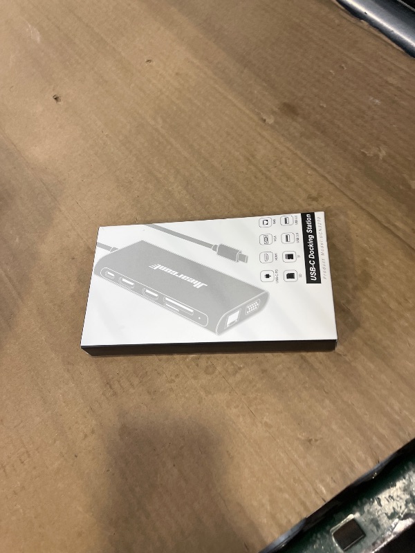 Photo 1 of Hiearcool USB-C Docking Station for Laptop, Triple Display Dock with 4K HDMI & 1080p VGA, 11-in-1 USB-C Dock with Ethernet, 100W Charging for Home Office