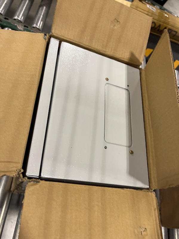 Photo 1 of Steel Electrical Junction Box, Indoor&Outdoor Electrical Enclosure Box, Wall Mounted Waterproof&Dustproof Metal Box, Universal Electric Equipment Enclosure Box with Safety Locks and Mounting Plates