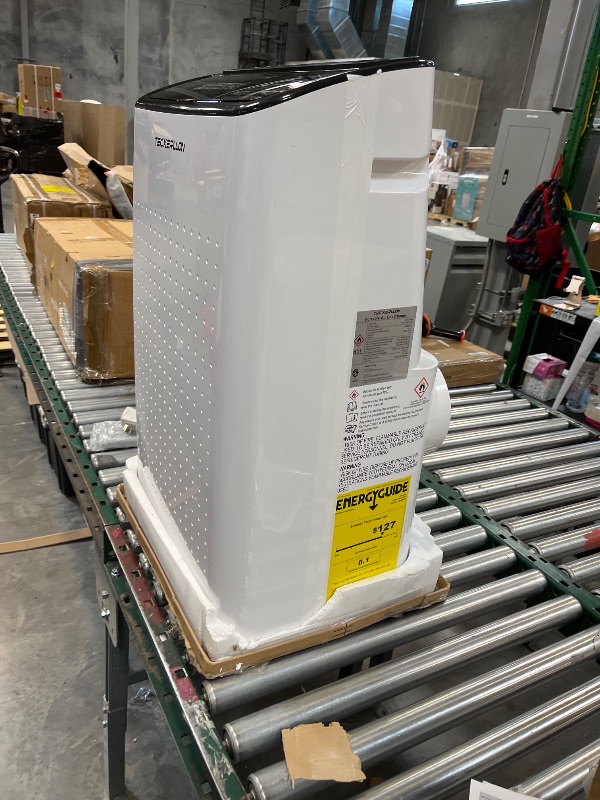 Photo 1 of TECXERLLON 15,000 BTU Portable Air Conditioner for Large Room up to 800 Sq. Ft., Quiet 48dB 4-in-1 AC Unit with Dehumidifier, Self-Evaporating, Sleep Mode, Remote & Window Kit