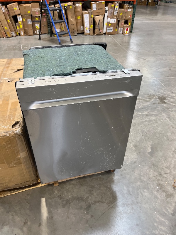 Photo 1 of Honeywell 24 Inch Dishwasher with 12 Place settings, 7 Washing Cycles, Stainless Steel and Plastic Tub, UL/Energy Star- Stainless Steel