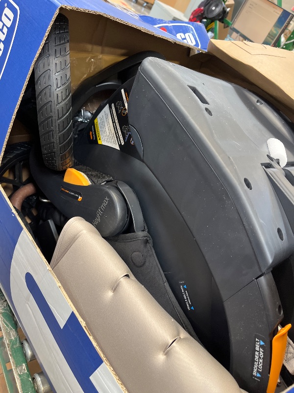 Photo 1 of Chicco Bravo Primo ClearTex 3-in-1 Trio Travel System, Somerset/Black