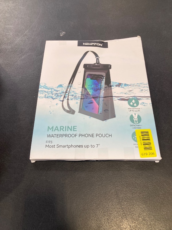Photo 1 of newppon 4 Pack Floating Waterproof Phone Pouch - Universal Large Floatable Water Proof Dry Bag Case - Float Clear Cell Holder with Lanyard - for iPhone 17 Pro Max Samsung Galaxy - Beach Swimming Pool