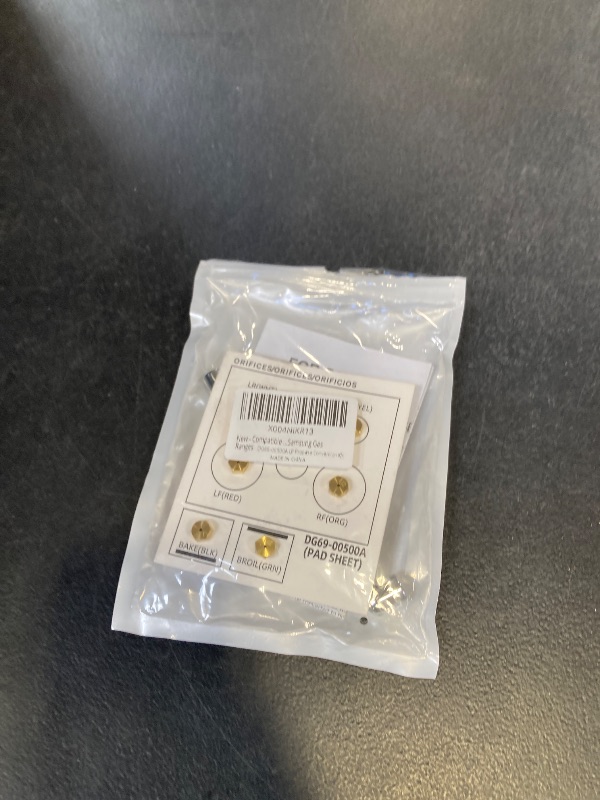 Photo 2 of DG69-00500A LP Conversion Kits for Samsung Range
