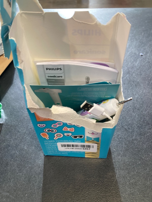 Photo 1 of Philips Sonicare for Kids Design a Pet Edition, Corded Electric, HX3601