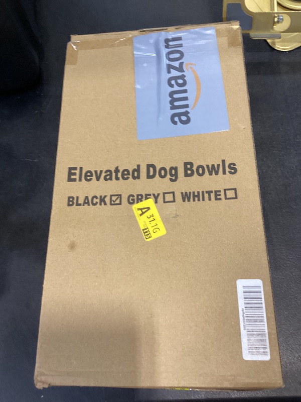 Photo 1 of Jovrun Elevated Dog Bowls for Medium Large Size Dogs, Non-Slip Dog Feeder with 1*Stainless Steel Dishes & 1*Slow Feeder Bowl, 5 Heights Adjustable Raised Bowls to 3.15?-8.66?-9.84?-11.02?-12.2?