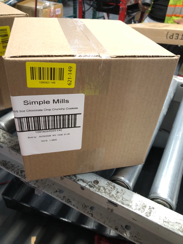 Photo 1 of ***EXPIRATION:05/26 *** Simple Mills Almond Flour Chocolate Chip Cookies, Gluten Free and Delicious Crunchy Cookies, Organic Coconut Oil, Good for Snacks, 6 Count (Packaging May Vary)