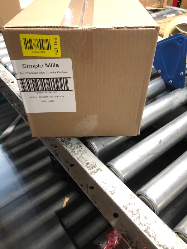 Photo 1 of ***EXPIRATION: 05/26 *** Simple Mills Almond Flour Chocolate Chip Cookies, Gluten Free and Delicious Crunchy Cookies, Organic Coconut Oil, Good for Snacks, 6 Count (Packaging May Vary)