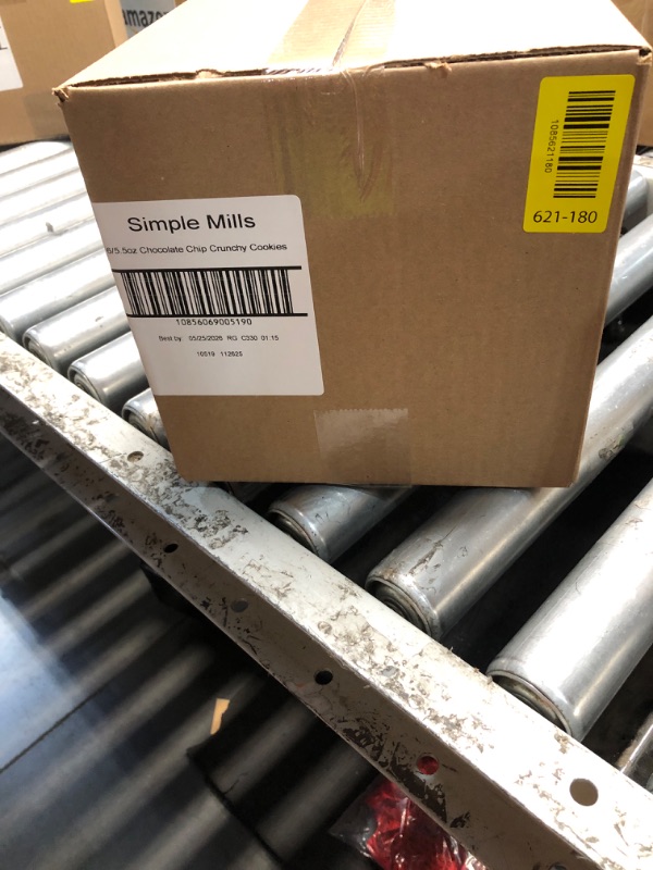 Photo 1 of ***EXPIRATION: 05/26 *** Simple Mills Almond Flour Chocolate Chip Cookies, Gluten Free and Delicious Crunchy Cookies, Organic Coconut Oil, Good for Snacks, 6 Count (Packaging May Vary)