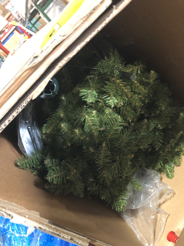 Photo 1 of ***TRUCK/TRAILER PICKUP ONLY*** National Tree Company 9 ft Unlit Dunhill Fir Full Artificial Christmas Tree, 4,026 Tips, Includes Stand, Green