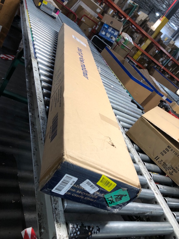 Photo 1 of ***factory sealed***Mellow Naturalista Classic 12 Inch Solid Wood Platform Bed with Wooden Slats, Full, White Wash