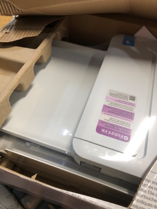 Photo 1 of ***FACTORY SEALED ***
HP DeskJet 4255e Wireless All-in-One Color Inkjet Printer, Scanner, Copier, Best-for-Home, 3 Month Instant Ink Trial Included. This Printer is only 2.4 ghz Capable. AI-Enabled (588S6A)