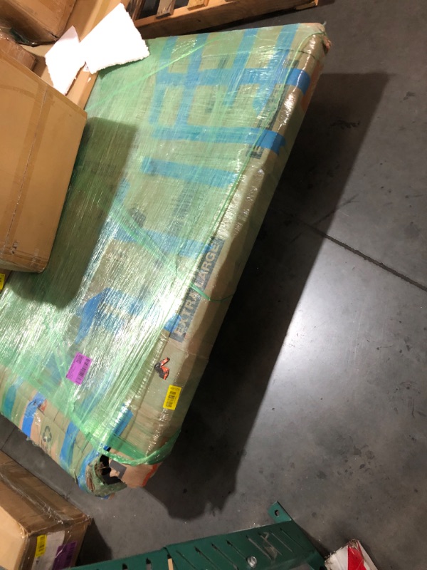 View 3 of ***PARTS ONLY , MINOR DAMAGES, TRUCK/TRAILER PICKUP ONLY*** GoSports Full Size 8 ft x 4.2 ft Billiards Game Table - Foldable Design, Includes Full Set of Pool Balls, 2 Cue Sticks, Chalk, and Felt Brush - Blue