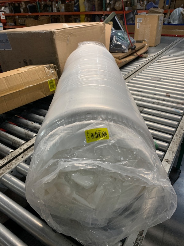 Photo 1 of ***STOCK PHOTO FOR REFERENCE ONLY ***NapQueen 6 Inch Innerspring Queen Size Medium Firm Support Relief Mattress, Bed in a Box, White