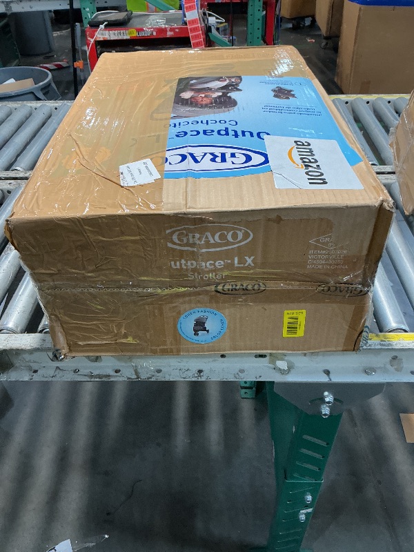 Photo 1 of ************FOR PARTS ONLY- MISSING PARTS***********
Graco Outpace LX All-Terrain 3-Wheel Baby Stroller, Cohen €” Compatible for Travel System, Easy One-Hand Fold, in-Seat Suspension for Comfortable Ride, Never-Flat Rubber Tires