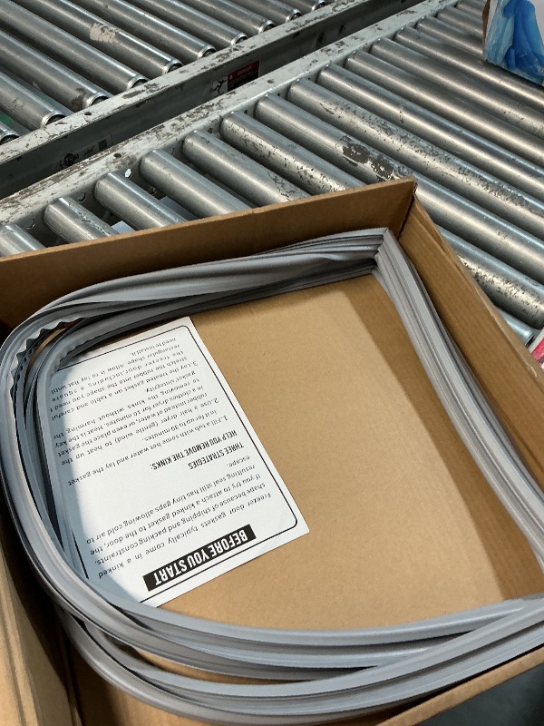 Photo 1 of [2 Pack] Upgraded W10830055 Refrigerator Door Gasket Compatible with Whirlpool Refrigerator Door Gasket Replacement, W10443238 W10163991 WRF555SDFZ Fridge Door Seal Kenmore Refrigerator Door Gasket