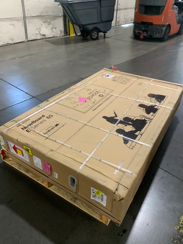 Photo 1 of ***FACTORY SEALED AND TRUCK OR TRAILER PICKUP ONLY***
NEWORK 65 Inch 4K Smart Board, Google EDLA-Certified Interactive Whiteboard