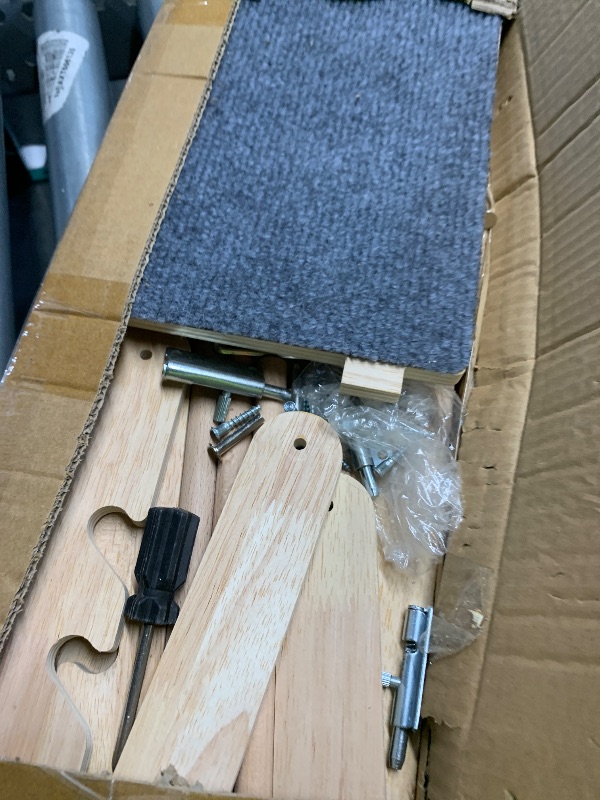 View 3 of **MISSING PARTS**Generic Adjustable Dog Ramp, Foldable Pet Stairs