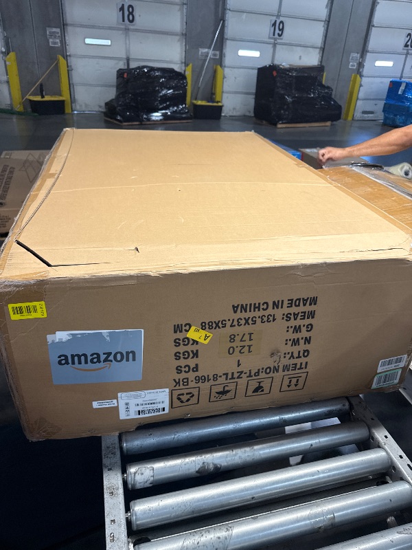 Photo 1 of ***Missing keys and Hardware*** DNA MOTORING Rooftop Cargo Box Carrier Lockable Heavy Duty Car Top Storage Case, Capacity 110 Lbs, 53" L x 34" W x 15" H, 11 17 Cubic Ft.(Textured Black), PT-ZTL-8166-BK ***TRUCK OR TRAILER PICKUP***