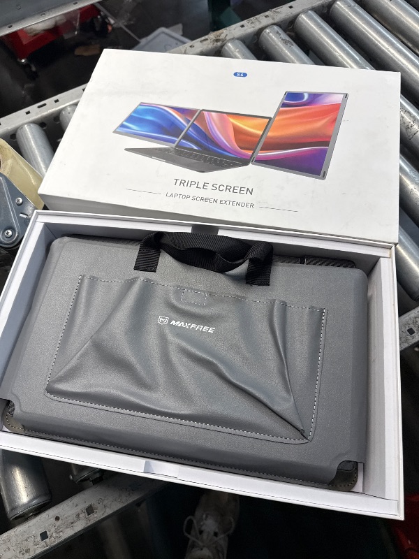 View 2 of **MISSING ALL CABLES** Maxfree S6 Laptop Screen Extender 15.6"