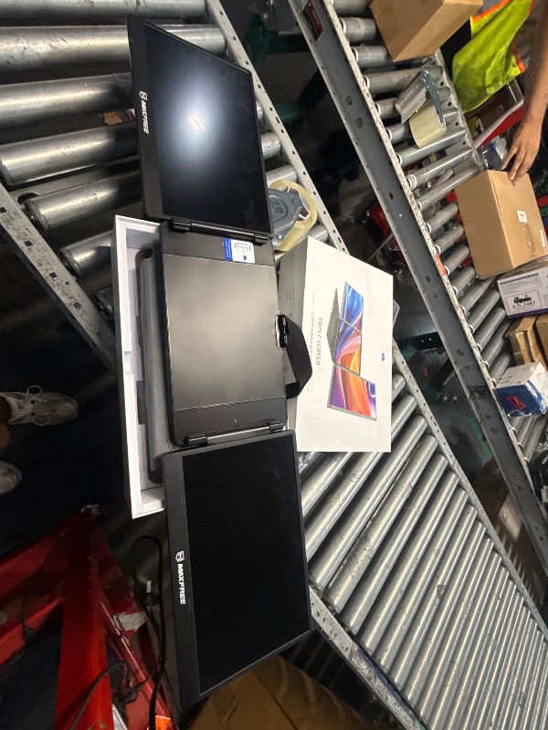 View 4 of **MISSING ALL CABLES** Maxfree S6 Laptop Screen Extender 15.6"