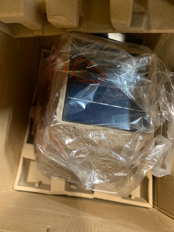 Photo 1 of ***NONFUNCTIONAL***
Victrola Rock Speaker Connect - Outdoor Bluetooth Solar Speaker - Sand