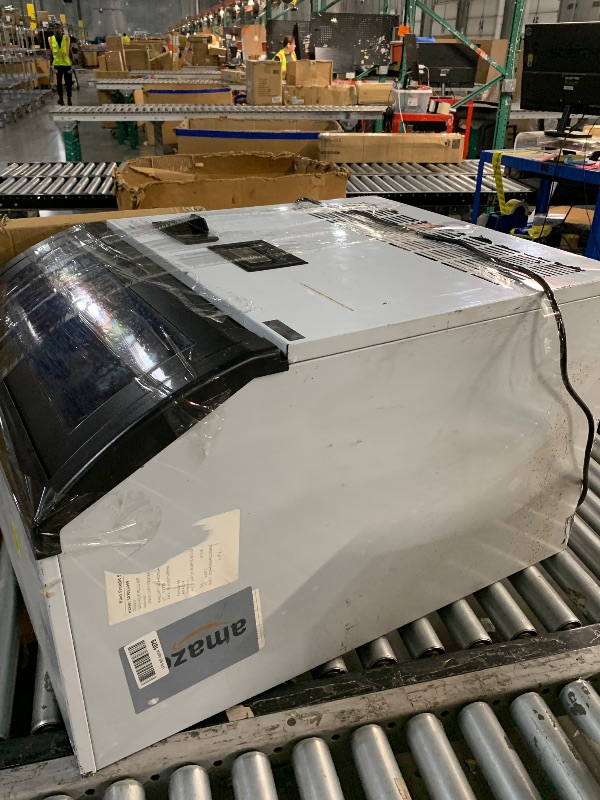 Photo 1 of ***TRUCK/TRAILER PICKUP ONLY***Commercial Ice Maker Machine 360LBS/24H with 77LBS Large Ice Storage Bin, 126Pcs Clear Ice Cubes in 11Mins, Stainless Steel Under Counter Industrial Ice Machine for Bar, Restaurant Business