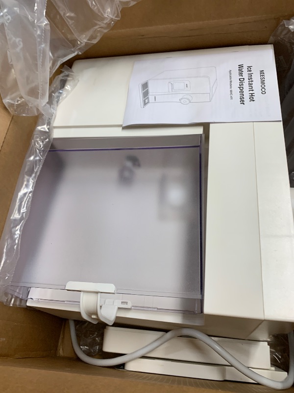 Photo 1 of **FOR PARTS, DOES NOT WORK**3-in-1 Countertop Water Bar with Ice Maker, Hot & Cold Water Dispenser, 7-Stage Filter, 7 Temp Settings, 5 Volume Options, No Installation, Portable Water Station for Kitchen, Office, RV