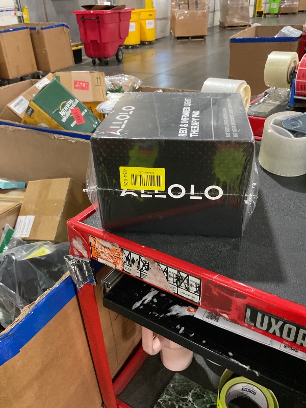 Photo 1 of ** factory sealed **
ALLOLO Red Light Therapy for Body, 3 in 1 LEDs Red Light Therapy Belt with Timer Remote Control, 660nm 850nm Infrared Light Therapy Pad for Body Waist Shoulder Knee, 39" x 7.7" Large Area