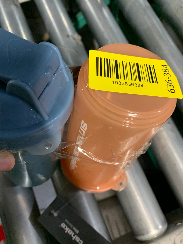 Photo 1 of ***missing 2***Smartshake SLIM 4 Pack 400 ml/13.5 oz Protein Shaker Bottle | Silent Mixing | Leak-Proof Shaker Bottle | Shaker Cups For Protein Shakes | Gym Shaker Bottle | BPA-Free, Dishwasher Safe | Multicolor
