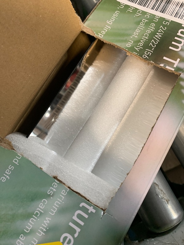 Photo 1 of ***MISSING PARTS***
LUCKY HERP T5 Reptile Light Fixture Combo Kit 24W (New Upgrade), UVB Reptile Light Fixture with Desert UVB 10.0 22" Fluorescent Tube, UVA UVB Reptile Light for Lizard, Bearded Dragon, Tortoise
