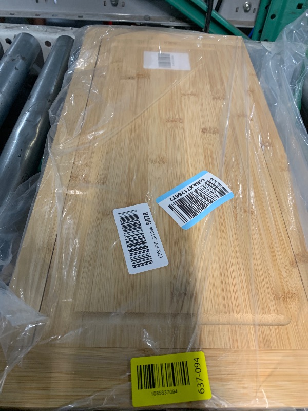 Photo 1 of [2024 UPGRADE] Hifybaty Over The Sink Cutting Board - Expandable Cutting Board Over Sink, Bamboo Cutting Boards with Juice Groove, Kitchen Sink Cutting Board