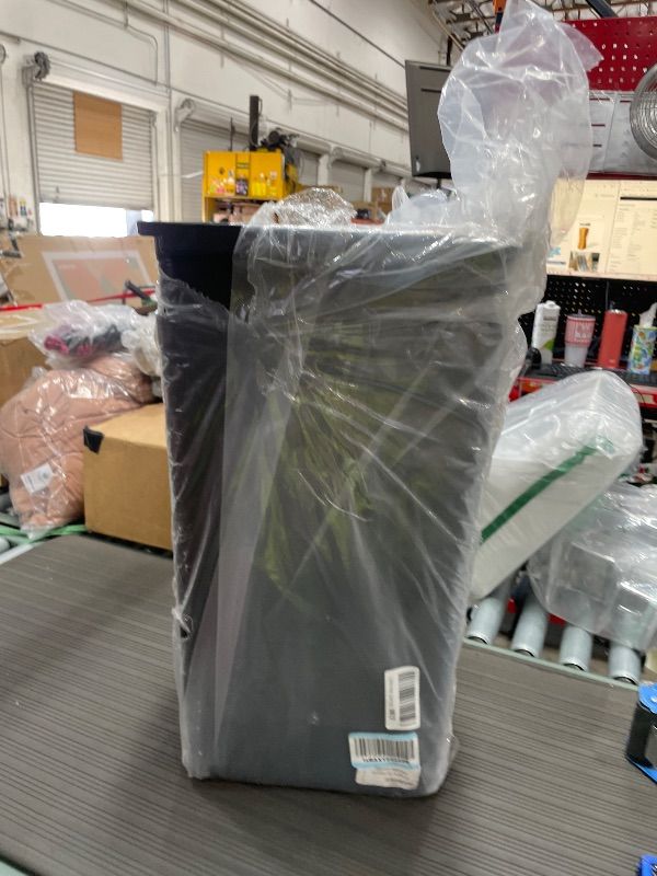 Photo 1 of ***SEE NOTES***Briwooody 2 Pcs Large Capacity Trash Bins for Bussing Cart 22" H, 9" W, 13"L Attachable Trash Can Hauler for Rolling Utility Cart Accessories Wastebasket Polyethylene Plastic Restaurant Tub