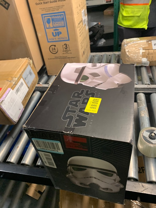 Photo 1 of ***MISSING PARTS***
STAR WARS The Black Series Imperial Stormtrooper Premium Electronic Helmet, Rogue One: A Story Adult Roleplay Item, Ages 14 and Up