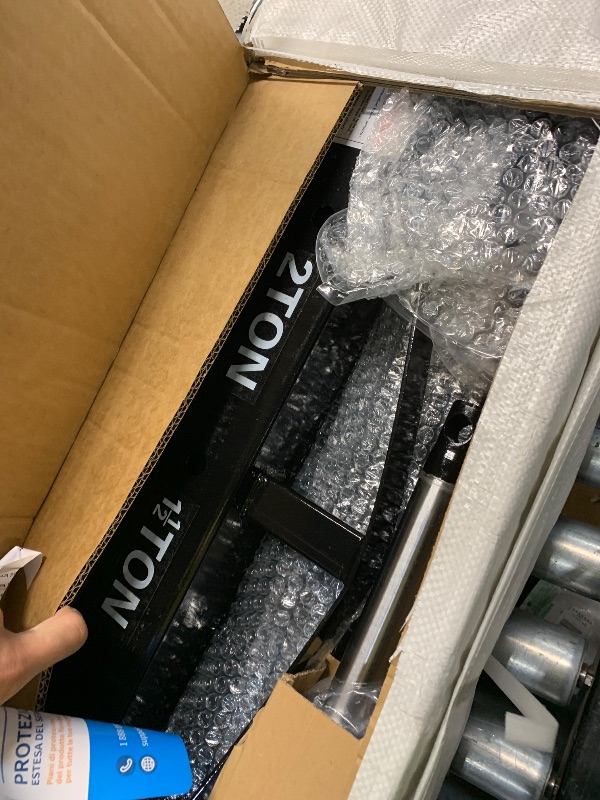 View 4 of *************INCOMPLETE ITEM, THIS IS BOX A, MISSING BOX B*****************
2 Ton Folding Hydraulic Engine Hoist with Load Leveler 4400 LBS Capacity Heavy Duty Cherry Picker 6 Swivel Wheels&Hydraulic Pump Adjustable Boom (0.5T-2T) for Garage Workshop Ware