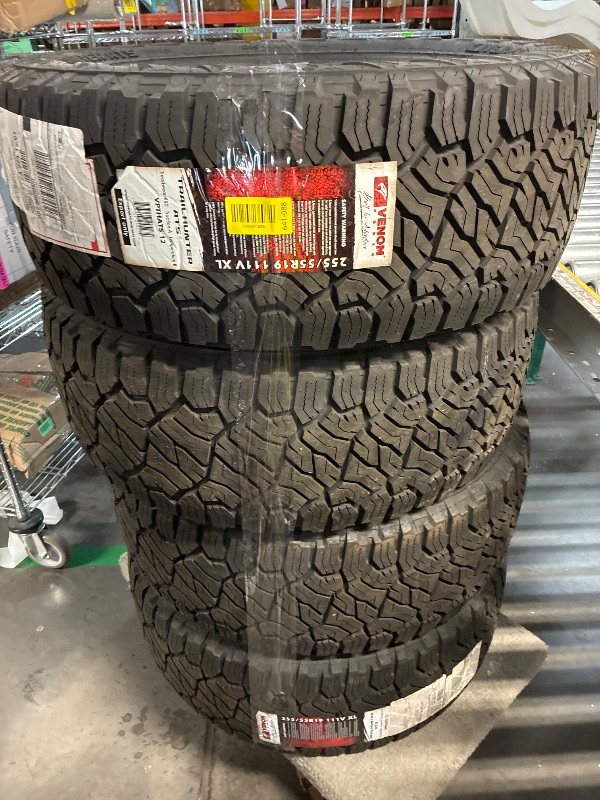 Photo 1 of **** SET OF 4***Venom Power Trail Hunter ATS 255/55R19 111V XL 19 inch Tire set of 4 