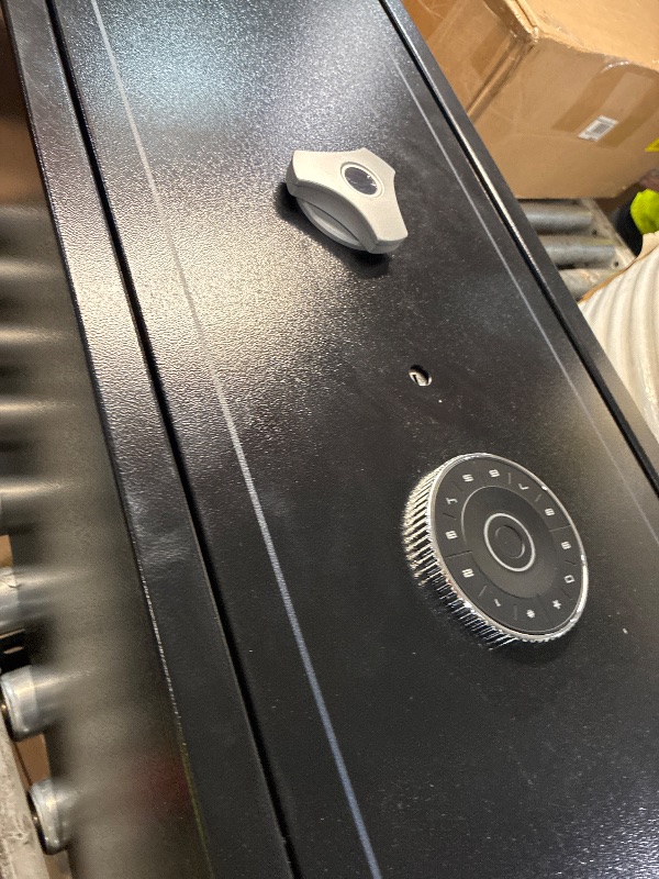 Photo 1 of ***** No Keys***** KAER 5-6 Gun Safe,Gun Safes for Rifle and Pistols,No Assembly Gun Cabinets,Rifle Safe,GunSafes for Rifle and Shotguns,Gun Safes & Cabinets with Drawer,Indoor Gun Rack,Removable Shelf (L)