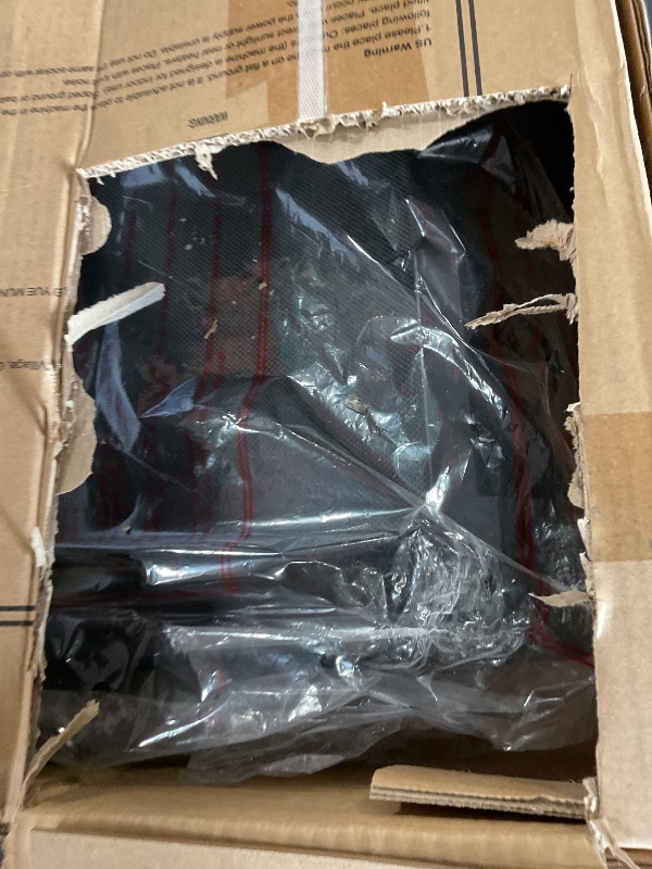 View 2 of ****USED UNKOWN IF MISSING PIECES****
Ulfario Folding Walking Pad Treadmill with Handle Bar - Black