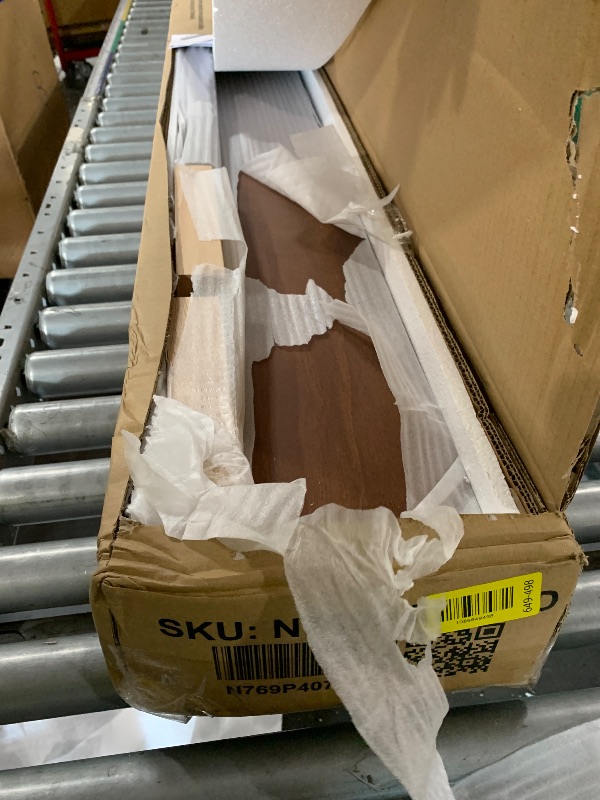Photo 1 of ************INCOMPLETE ITEM, THIS IS ONLY BOX #2 OUT OF 2 TOTAL**********
Queen Bed Frame with Headboard Classic Wood Platform, Noise Free, Under Bed Storage, No Box Spring Needed, Easy Assembly, brown